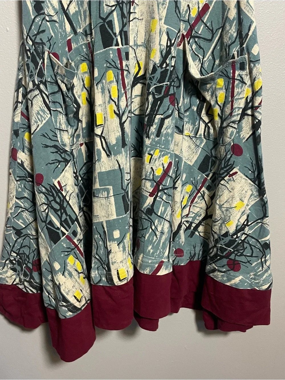 Effie’s Heart Swing Dress with belt/tie size large